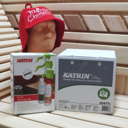 zestaw, do, pielęgnacji, sauny, Harvia, spa, sauna